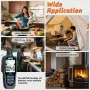 RD700 Carbon Monoxide Detector High Accuracy 0-1000 PPM Sensor Portable LCD Display Rechargeable Battery CO Gas Alarm Monitor for Home and Industrial Safety