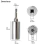 Universal Socket Adapter Set Perfect for Ratchet Wrench and Electric Drill - Adjustable Gadget Features Strong Chrome Steel Material Fits Standard 1/4\-3/4\ Metric 7mm-19mm Nuts Ideal Gift for Handy Men