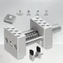 Adjustable Aluminum Alloy Mini Bench Vise Multi-Function Clamp Fixing Tool for DIY Crafts Model Making