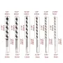 6PCS Twist Wood Drill Bit 6-16mm Woodworking Center Drill Bit Set For Woodworking Tools