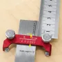 Honing Guide Aluminum Chisel Sharpener for Woodworking Chisels and Planes Chisel Sharpening Holder Guide with Angle Scale
