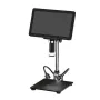 LP101 10.1 Inch Digital Microscope Industrial ,Adjustable Angle Wireless Remote Control Coin Identification Touch Dimming