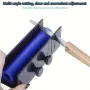 Ring Wax Cutter Manual Non-Slip Base Jewelry Carving Casting Tool Multi-Angle Adjustment Sharp Serrated Blade Carbon Steel Handle Smooth Cutting Wax Mold