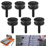 6pcs Table Roller for Ridgid Replacement 2 Inch Fits Models R4030 R4031 R4030S R4031S R40311 Compatible Ryobi DT180EVO Upgrade Performance High Quality Parts