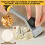 Premium Ergonomic Carbide Scraper Tungsten Carbide Scraper 2-1/2In Paint Scraper Tool for Paint Wood Glue Resin Stains