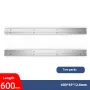 2PCS Aluminum Alloy 2 In 1 Combo Universal T Tracks Miter Miter Slot Rails with with Predrilled Mounting Holes and Accessories