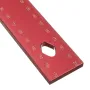 Drillpro 150/200mm Metric Precision Woodworking Square Aluminum Alloy Wide Seat Scribing Tool L 90° Right Angle Ruler