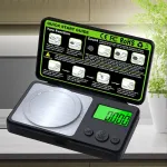 Apex Precision Digital Scale 0.001g High Accuracy for Jewelry Herbs Kitchen and Lab Tasks with LCD Display