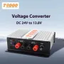 T8000 Voltage Converter DC18-40V to 13.8V 45A High Power Transformer Compact Design Efficient Converter for Marine Car Radio Amplifier Systems