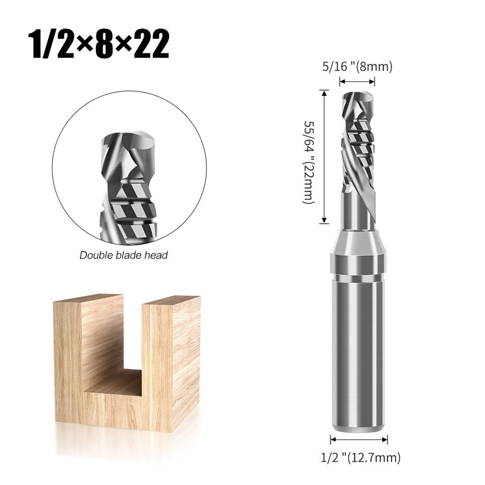 2 Flutes-1/2*8*22