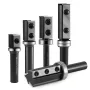 Flush Trim Router Bits 8mm 12mm 1/2\ Insert Solid Carbide Flush Trim Bit with H 30mm or 50mm Replaceable Knifves for Wood