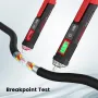 EU US Direct KAIWEETS HT100S Non-Contact Voltage Tester Pen Dual Range 12-1000V AC / 70-1000V AC CAT III 1000V IV 600V Safety Rated with LED Flashlight Low Power Indicator Automatic Power Off Features