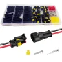 240Pcs 20 Kits 2 Pin Connector Automotive Electrical Connectors Quick Connect 2 Pin Wire Connectors Waterproof Connector 2 Way Wire Connector
