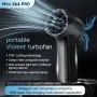 Mini X64PRO Turbo Fan 750W 350km/h Wind Speed 60W Fast Charging TYPE-C LED Lighting Active Heat Dissipation for Efficient Cooling