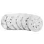 60Pcs 5 Inch 8-hole Hook Loop Sanding Discs Sandpaper 60/80/120/180/240/320 Grit