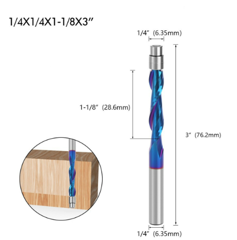 6.35mm shank up