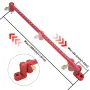 300mm Adjustable Drawing Circle Ruler Aluminum Alloy Construction Center Finder Fixed-Point Circle Line Marking Perfect for Woodworking and Crafts Create Precise Circles with Ease