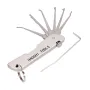 DANIU Foldable Door Lock Opener Locksmith Tool Lock Pick Set