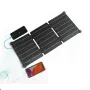 21W 5V/12V ETFE Solar Folding Pack Charger Solar Panel Outdoor Solar Power Bank Support Fast Charging