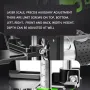 Woodworking Slotting Machine Bracket Wood Trimming Machine Bracket Aluminum Alloy Wood Trimmer Router Support
