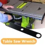 0101010312 0101010313 Table Saw Wrench Set Fit for Ryobi Table Saw RTS10, BTS10, BTS10S, BTS12S, RTS10, RTS21 Fits Ryobi Table Saw COMBO00139