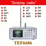 RX260-A TEF6686 Digital Radio FM AM SW Receiver Bluetooth Connectivity High Sensitivity Wide Frequency Range Long Battery Life Portable Speaker