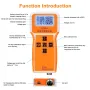 RC3563 200Ω 100V Handheld Portable Battery Internal Resistance Voltage Tester 3-digit Display Battery Tester High-precise True Four-wire AC Lithium Lead-acid Lithium Battery Detector
