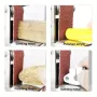 Electric Belt Sander Grinder Grinding Machine for Woodworking Mini Belt Sander and Knife Sharpener Dual Function Ideal for Woodworking Metal DIY Projects