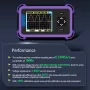 PDS833 Handheld Digital Oscilloscope 1MHz Bandwidth 8.33Msa/s 800VPP 2.8 inch Screen Portable AC/DC Coupling