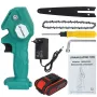 VIOLEWORKS 88VF 1200W 6 Inch Electric Cordless One-Hand Saw Chain Saw Woodworking Tool Kit