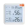 Smart Wireless Temperature Humidity Sensor with Advanced Bluetooth/WiFi Technology Adjustable Modes Low Power Consumption Ideal for Remote Home Monitoring and Smart Home Automation