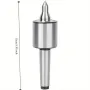 Woodworking Turning Return Top MT2 Live Center 0.0002inch High Accuracy 60 Degree Lathe Center With 18mm Shank Diameter For Lathe Wood Metal Turning Tool