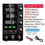 KUAIQU SPS-C3010S Adjustable DC Power Supply 30V 10A Precision Regulator LED Display Low Ripple USB-A USB-C Ports Lab Repair Testing Equipment