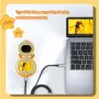 HM020F Portable Handheld Digital Microscope 2 Inch IPS Screen 7 LED Lights Manual Focus Children's microscope Can take photos Type-C Interface Multilingual Support