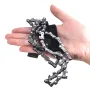 11-Teeth Outdoor Portable Hand Zipper Saw 65cm Wire Survival Tool High Strength Ferromanganese Sharp Blade Camping Hiking Multi Functional Cutting