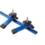 Drillpro Blue Oxidation 100-1220mm T-track T-slot Miter Track Jig T Screw Fixture Slot 19x9.5mm For Table Saw Router Table Woodworking Tool