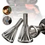 1Pc Deburring External Chamfering Tool Hss Triangular Handle / Hexagonal Handle Pagoda Metal Steel Step Drill Bit Hole Drill Conical Drill Countersink Hole