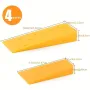 4pcs Tree Felling Wedges With Spikes For Safe Cutting 2 Each Of 8 Inch And 5.5 Inch Chainsaw Wedges Logging Supplies Set, Tree Wedge Safe Sturdy Cold Logger Tool Accessory