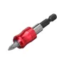 42PCS Screwdriver Bit Set 25mm Length Wide Range of Flat Head Pozidriv Bits High Quality Versatile for Woodworking and Repairs Organized Storage Box