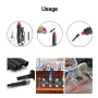 650pcs Heat Shrink Tubing Black Ratio 2:1 Insulation Protection Flame Retardant Heat Shrink Sleeving Wrap Car Electrical Cable Wire Kit Set in a Clear Plastic Box 8 Size