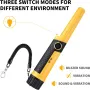 Detector de metais USA Direct GC-2006 Pinpointer Wand 5 polegadas de profundidade IP68 à prova d'água 66 pés subaquático detecção 360¡ã luz LED caça ao tesouro essencial