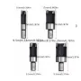 14pcs Wood Plug Cutter Drill Cutting Tool Drill Bit Set Straight And Tapered Taper Woodworking Cork Drill Bit 5/8" 1/2" 3/8" 1/4"