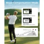 CIGMAN Golf Rangefinder 1312 Yards Slope Compensation 2.4 Inch Touchscreen 6X Magnification Flag Lock Vibration Rechargeable USB-C Golf Accessories IP54 Water Resistant