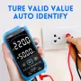 FNIRSI-S1 9999 Counts Digital Multimeter AC DC Voltage Resistance Capacitance Diode NCV Hertz Live Wire Tester with Thermocouple