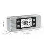 Digital Level Box JD11 Magnetic Base LCD Backlight Dual Measurement Modes 0.05° Accuracy for Woodworking Automotive Machinery