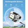 CIGMAN Golf Rangefinder 1312 Yards Slope Compensation 2.4 Inch Touchscreen 6X Magnification Flag Lock Vibration Rechargeable USB-C Golf Accessories IP54 Water Resistant