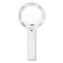 Handheld Portable Foldable Lamp Illuminated Magnifier 5X 11X Magnifying Table 8 LED Lights Loupe Magnifier Screen for Newspaper