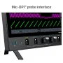 SainSmart Micsig MHO3-2504 Digital Storage Oscilloscope 12-bit ADC 250MHz Bandwidth 3GSa/s Sampling Rate 14-inch Touch Screen High Resolution 4 Channels Low Noise USB Connectivity