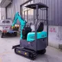 1 Ton Mini Excavator EPA Engine Compact Crawler Digger 13.5kw Power 0.025m³ Bucket for Home Garden Farm Constructiona