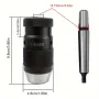 HT2942 MT2-B16 Arbor Self-Tightening Keyless Lathe Drill Chuck 1-13mm Capacity 45# Steel for Drill and Milling Machines
